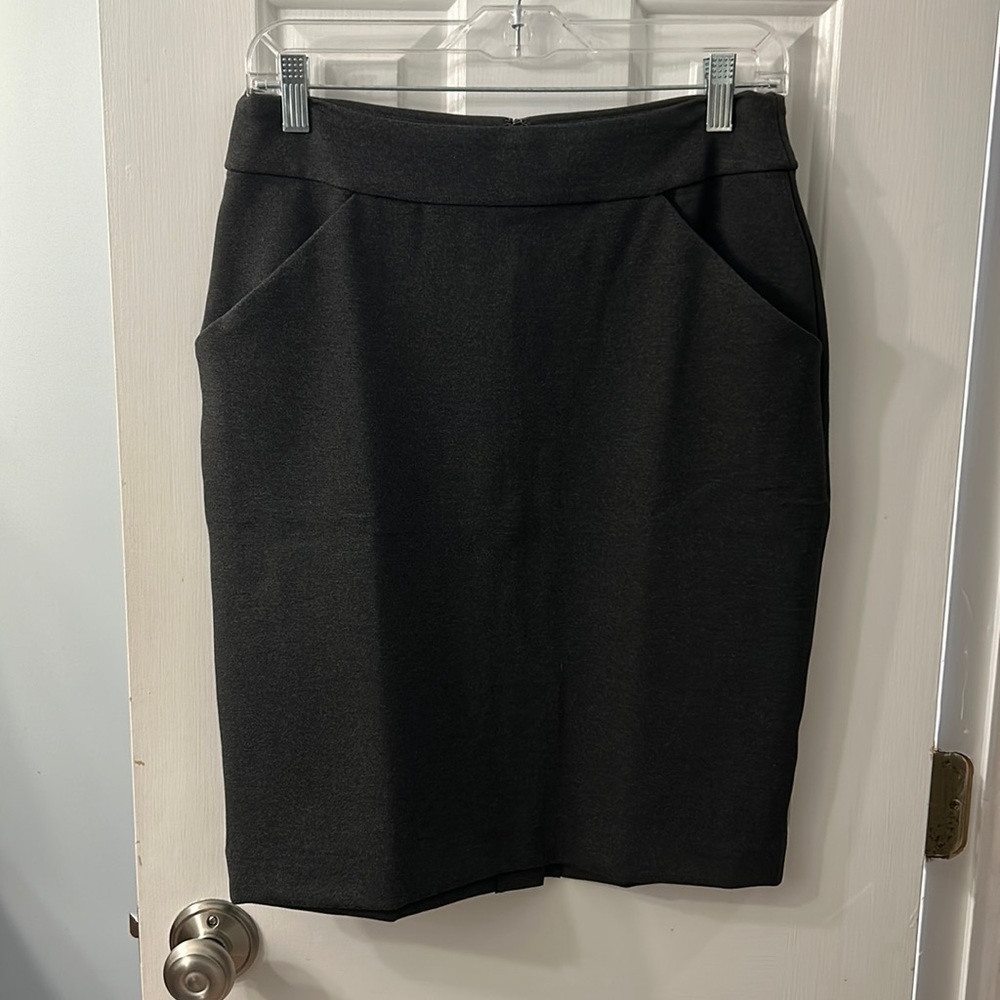 Gray J. Crew pencil skirt - NWOT